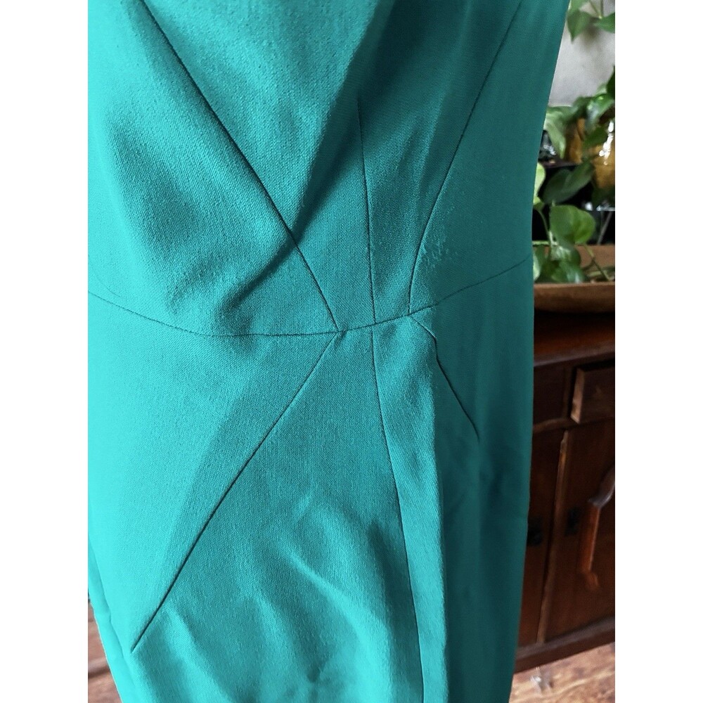 Maggy London High Neck Sheath Dress with Bow Size US 10 - Picture 4 of 10